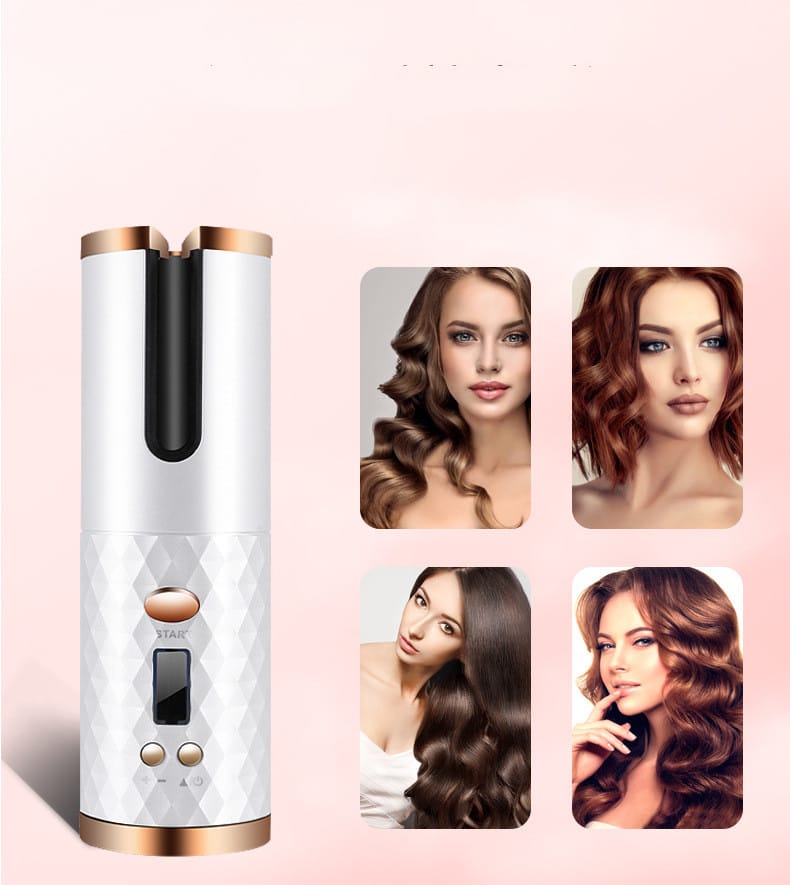 Lovemi - Rechargeable Automatic Hair Curler Women Portable
