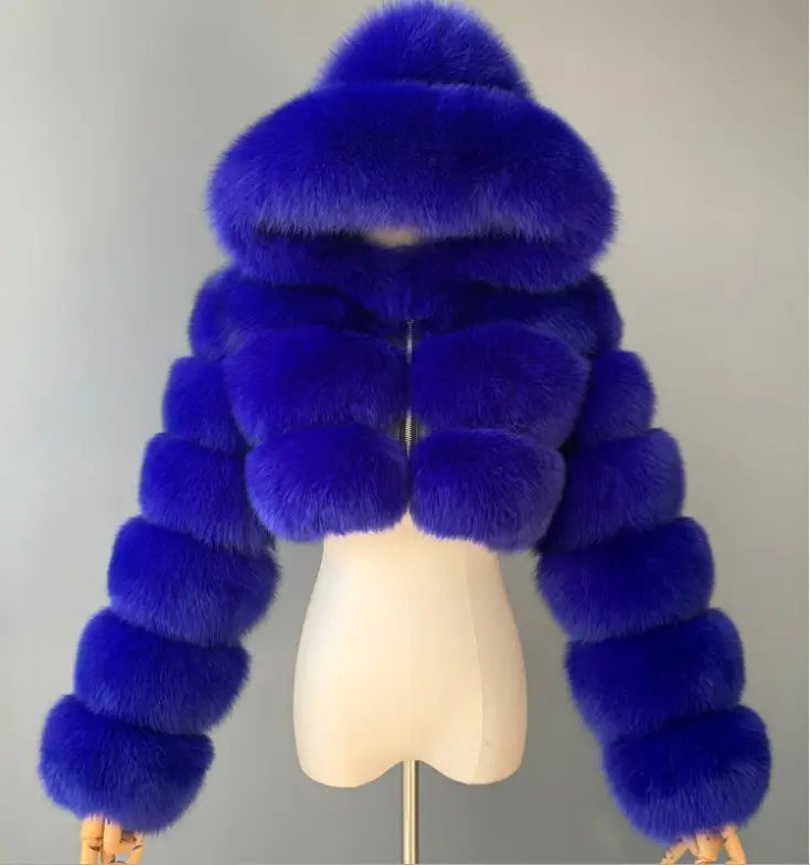 Lovemi - New Winter Faux Fur Coat for Women