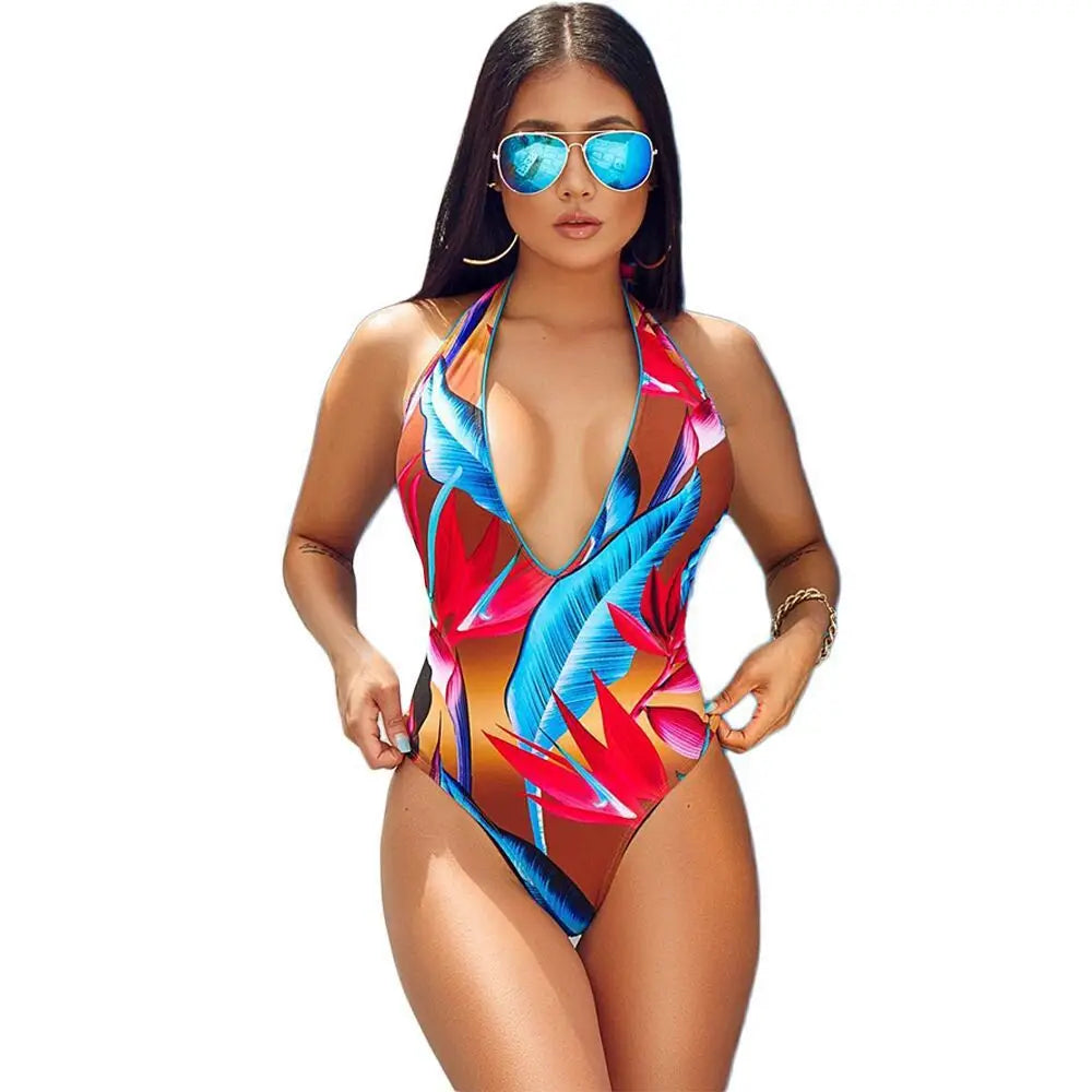 Lovemi - Halter Neck Two-piece Women’s Swimsuit Bikini