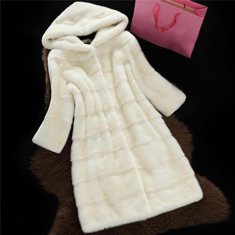 Lovemi - Mink Faux Fur Coat