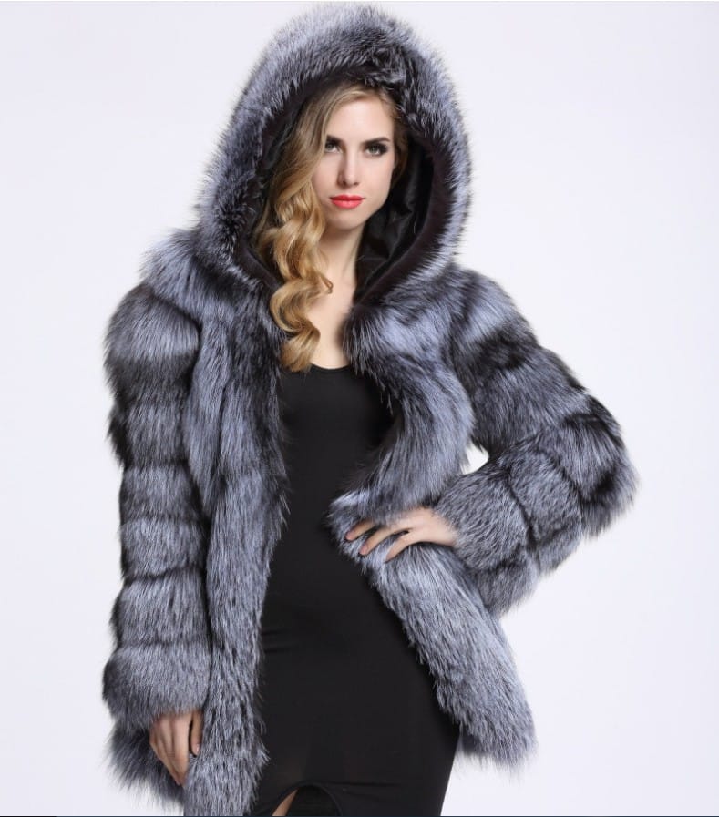Lovemi - Manteau en fausse fourrure Fashion Temperament pour femme