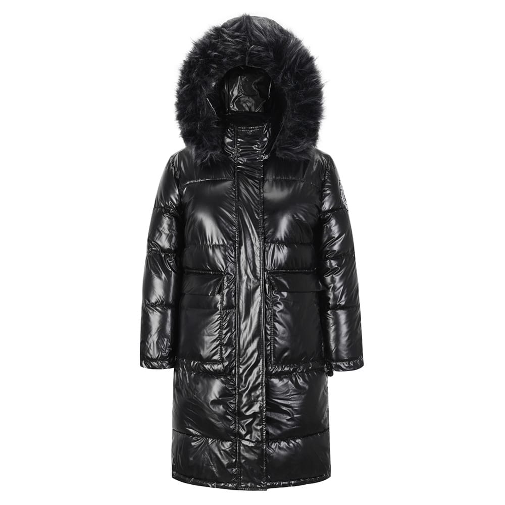 Lovemi - Mid-length Thickened Shiny Women’s Padded Jacket