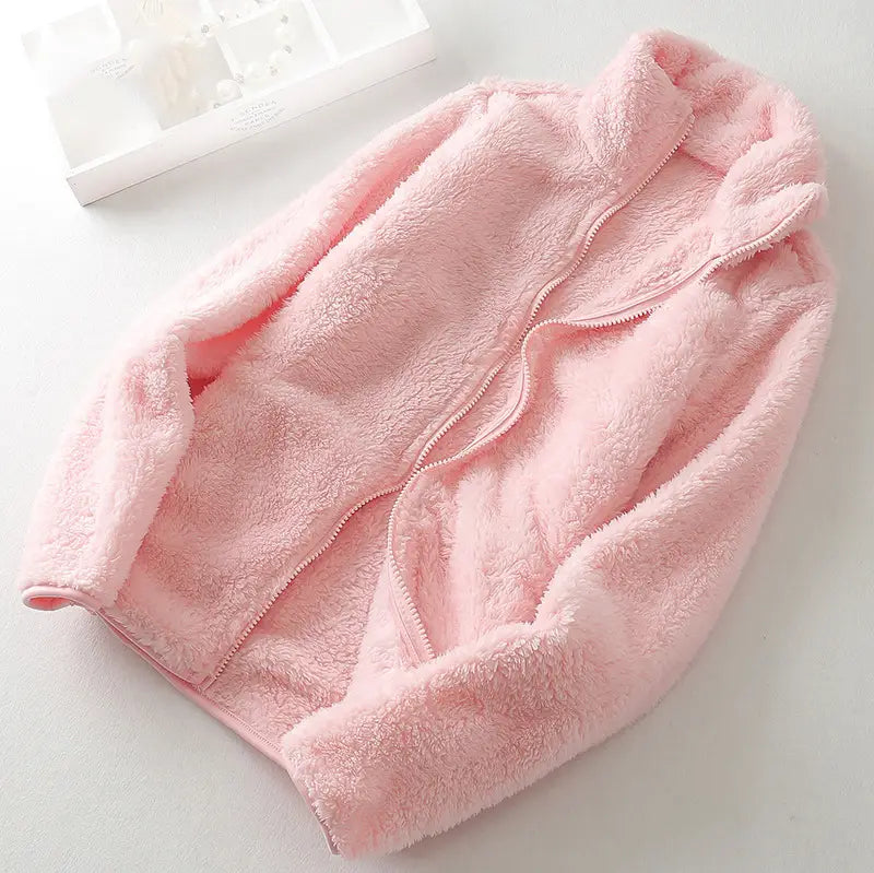 Lovemi - Coral Fleece Jacket