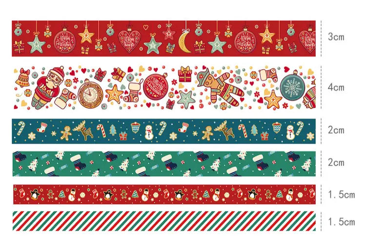 Lovemi – Weihnachts-Taschenbuch und Papieraufkleber-Set