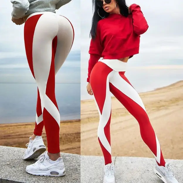 Lovemi - Women Leggings Slim High Waist Elasticity Leggings