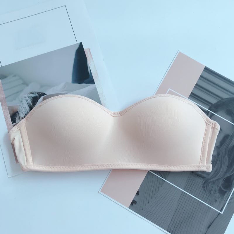 Lovemi - Gathered non-slip lingerie bra