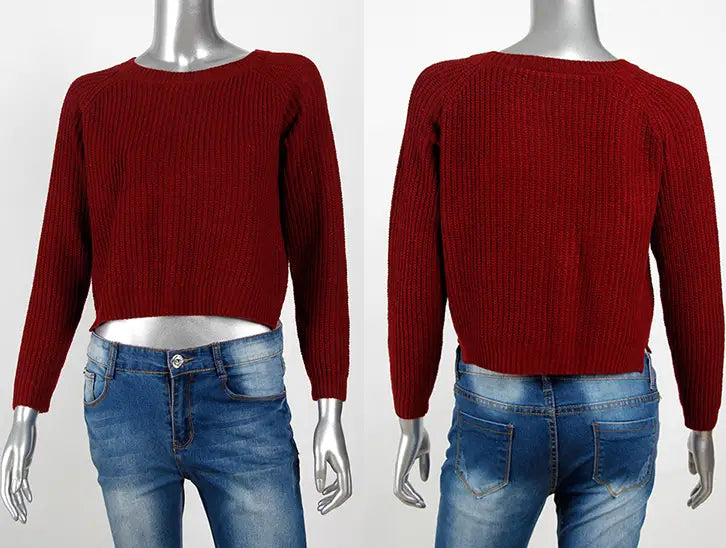 Lovemi – Klassische Pullover mit langen Ärmeln