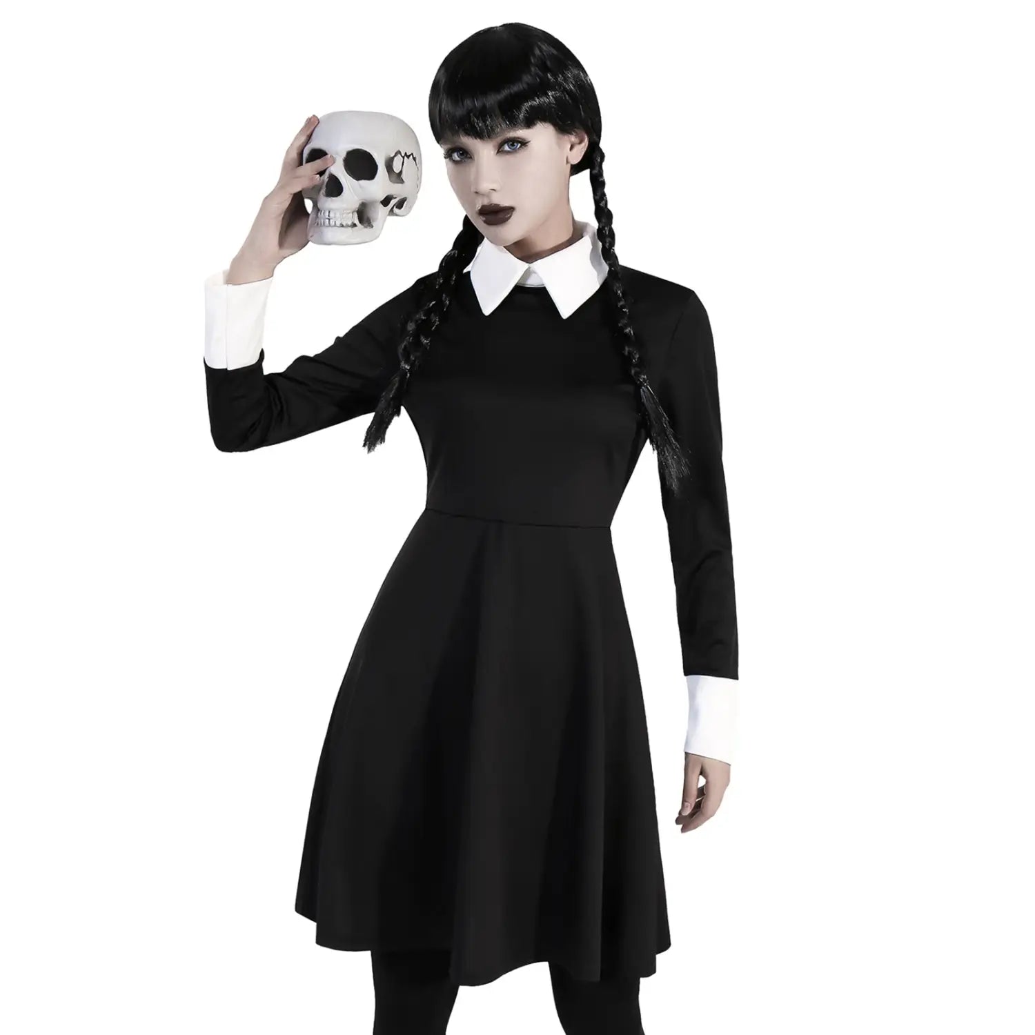 Lovemi - Women’s Dark Retro Dress Halloween