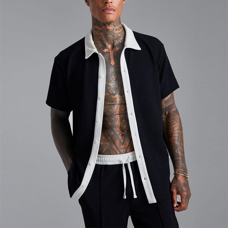 Lovemi - Men’s Fashion Sports And Leisure Two-piece Suit