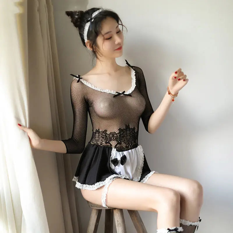 Lovemi - Sexy Lingerie Sexy Cosplay Uniform Temptation