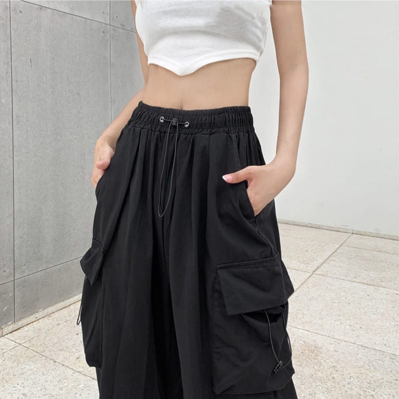 Lovemi - Pantalon large ample à la mode pour femmes