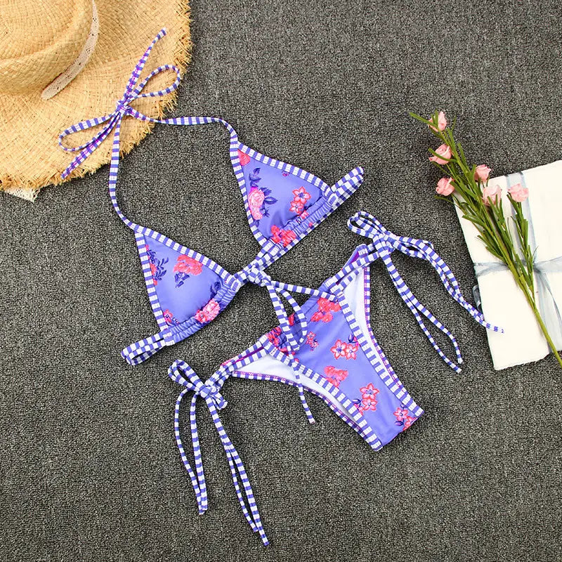 Lovemi – Bikini mit Bandage-Print