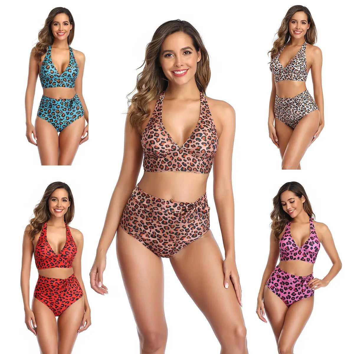 Lovemi – Sexy Bikini-Badeanzug mit Leopardenmuster