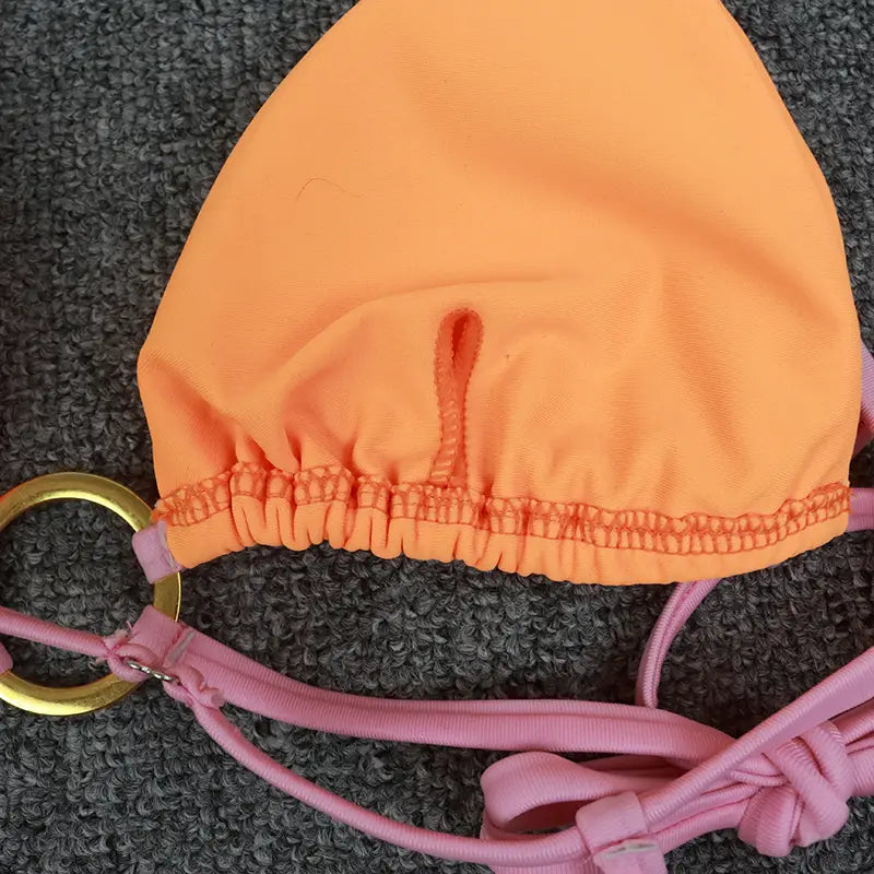 Lovemi - Bikini maillot de bain fendu de style européen et américain