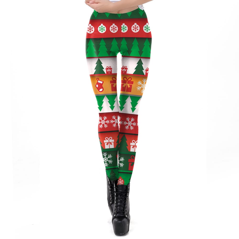 Lovemi - Christmas Printed leggings