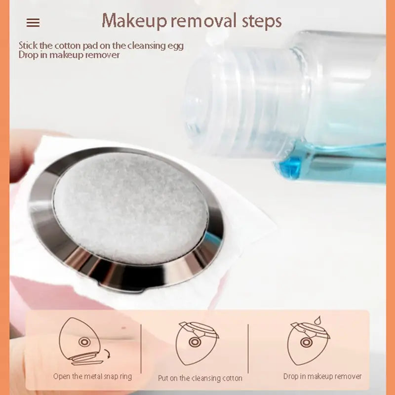 Lovemi – Reinigungsinstrument, tragbares Make-up-Entferner-Ei