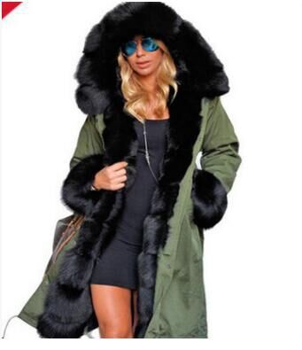Lovemi - Women’s fur collar coat