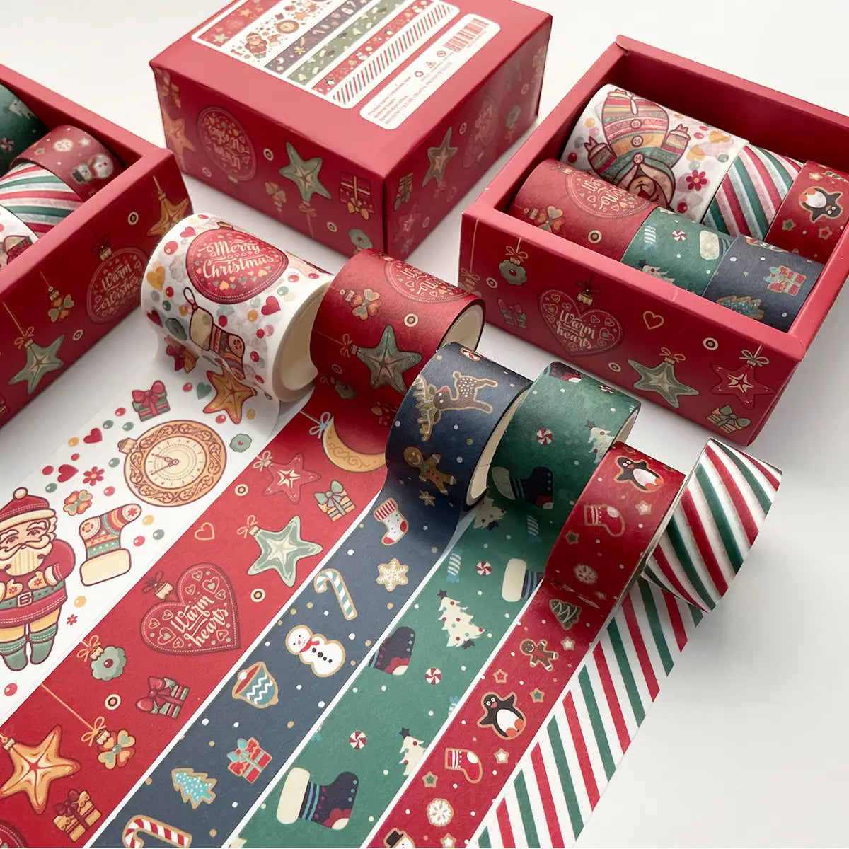 Lovemi - Christmas Pocket Book And Paper Sticker Set