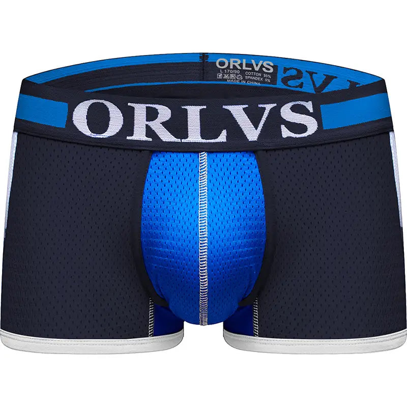 Lovemi - Men’s Boxer Shorts Low-Waist Elastic Hip-Lift Boxer