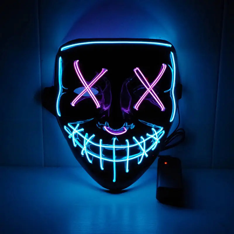 Lovemi – Line Up Festive Led Glitter Grimace Glow Mask