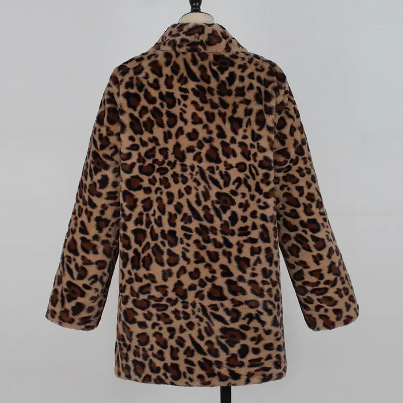 Lovemi - Artificial Faux Fur Women Winter Coat