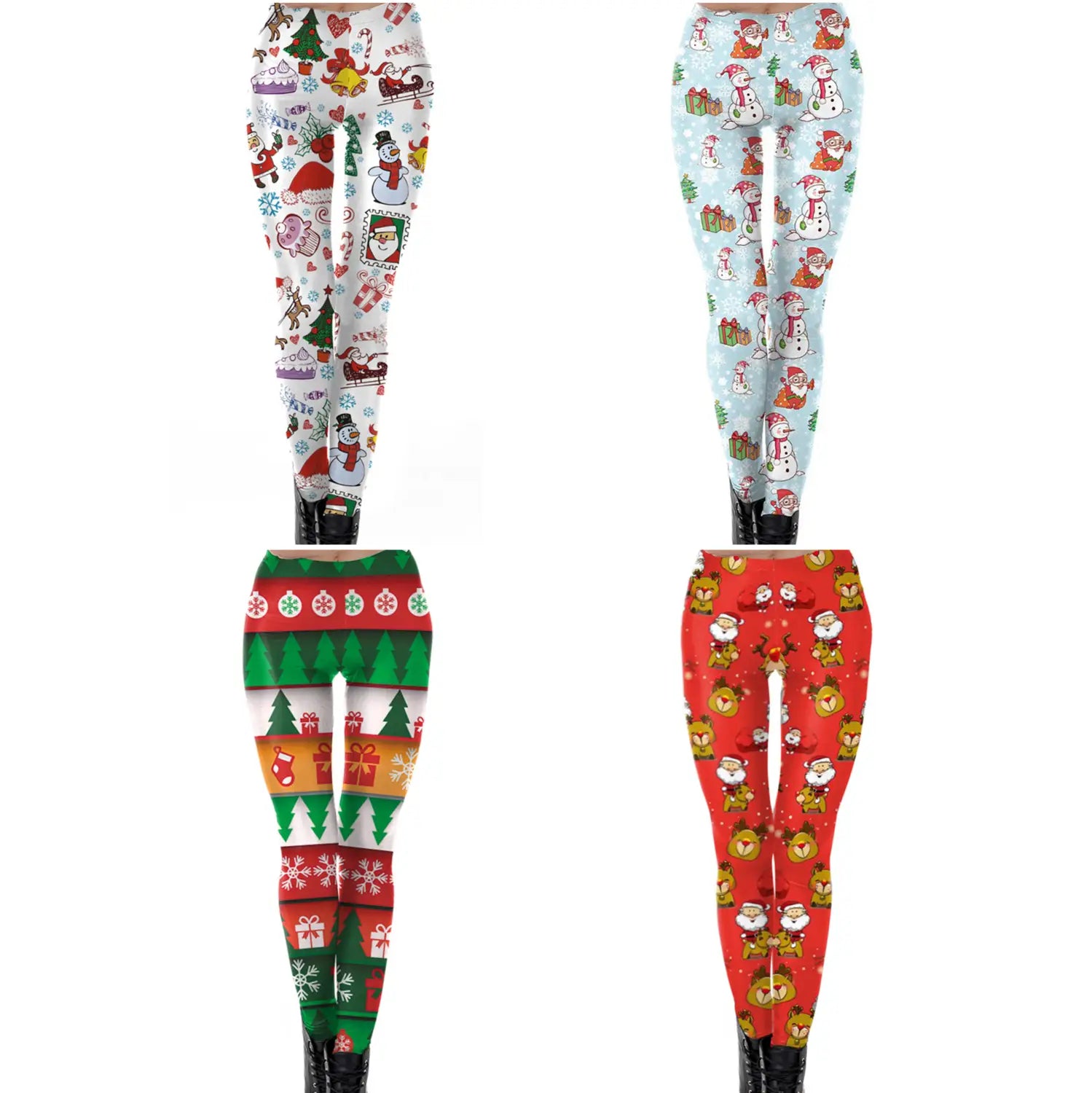 Lovemi – Leggings mit Weihnachtsdruck