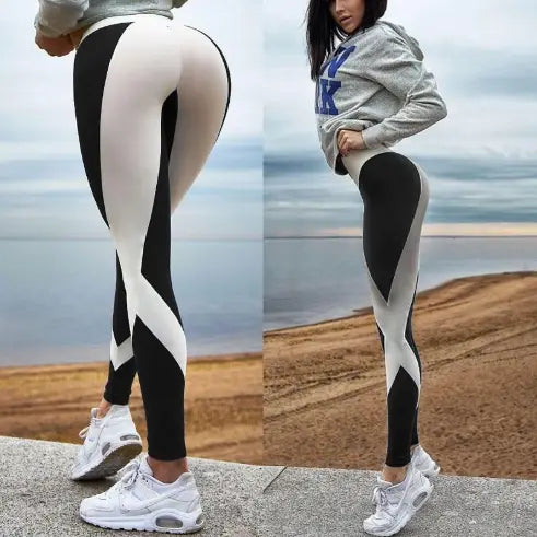 Lovemi - Women Leggings Slim High Waist Elasticity Leggings