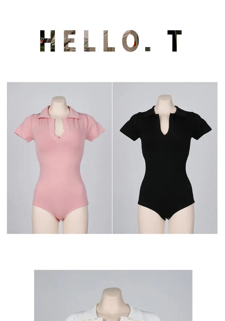 Lovemi - Triangle solid color spa swimsuit