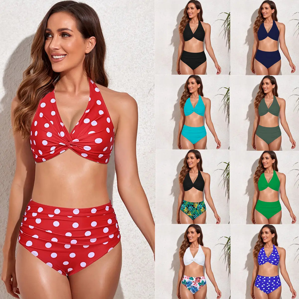 Lovemi - Bikini multicolore européen et américain pour dames