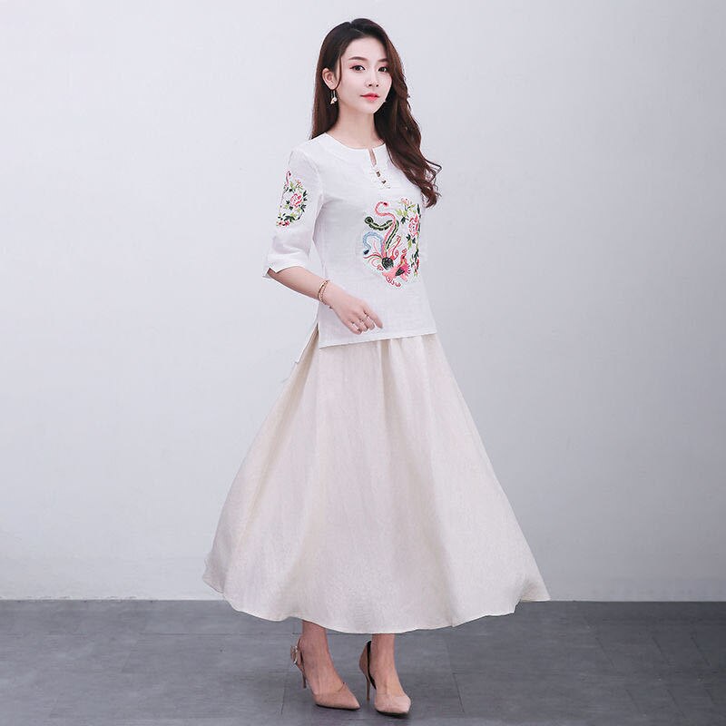 Lovemi - Vêtements de styles chinois pour femmes, haut cheongsam