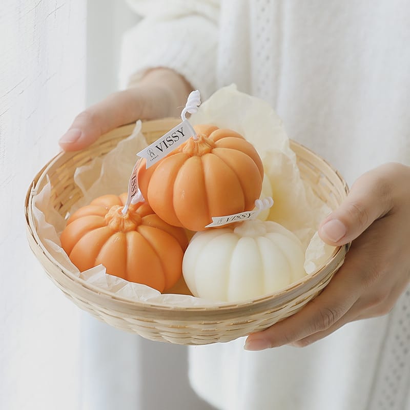 Lovemi - Home Fashion Halloween Simulation Pumpkin Candle