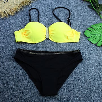 Lovemi - Bikini maillot de bain fendu de style européen et américain