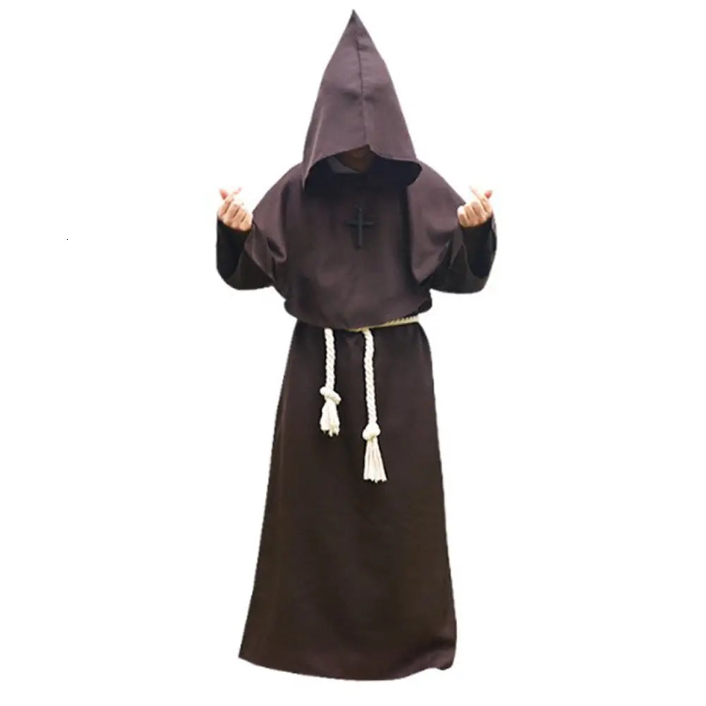 Lovemi - Ancient Costume Medieval Priest Robe