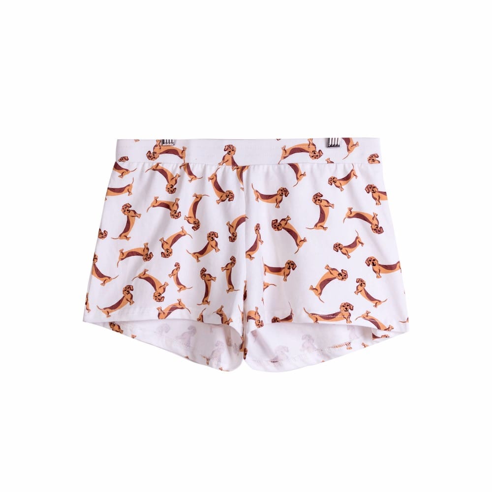 Lovemi - Dachshund print shorts