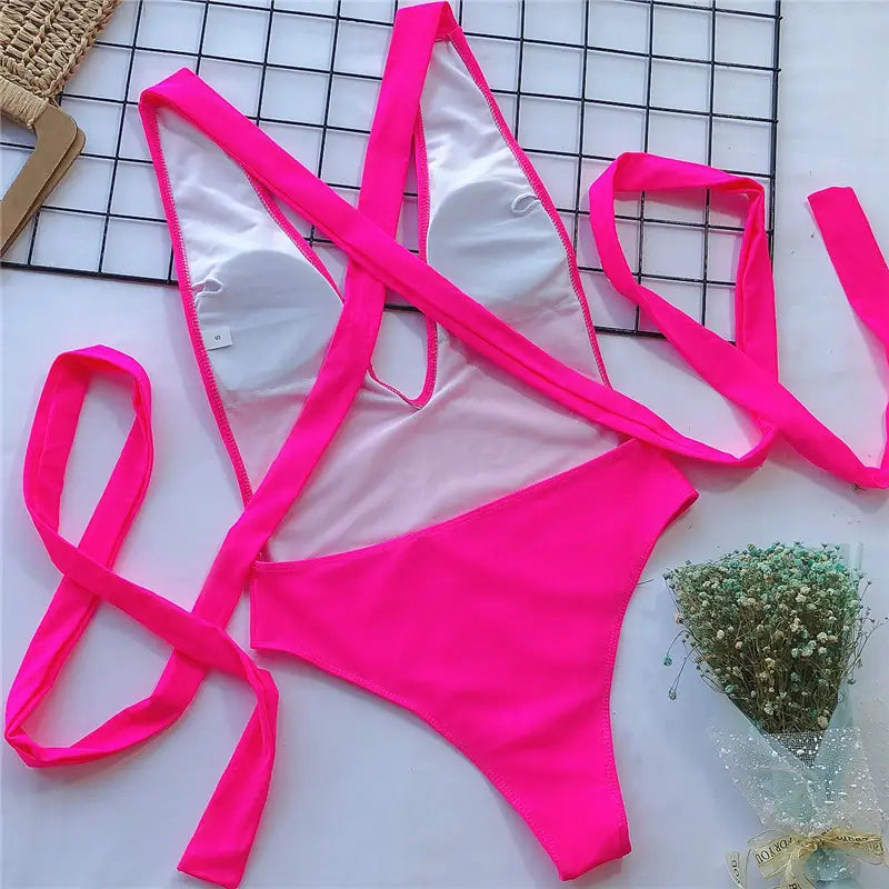 Lovemi – Einteiliger Badeanzug-Bikini