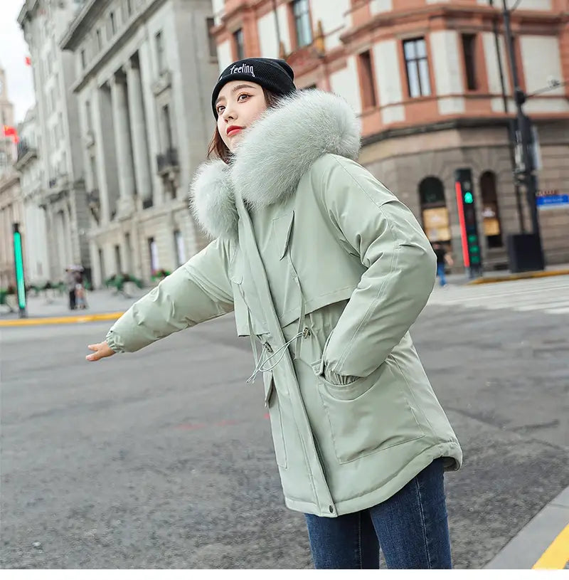 Lovemi - Korean women’s cotton coat