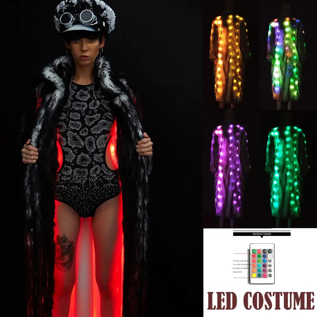 Lovemi – LED-Mantel für Fernkleidung