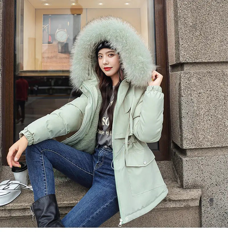 Lovemi - Korean women’s cotton coat