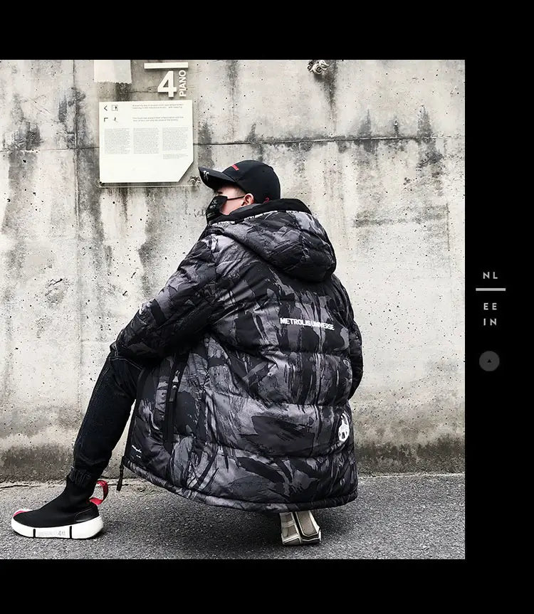 Lovemi - Camouflage cotton jacket