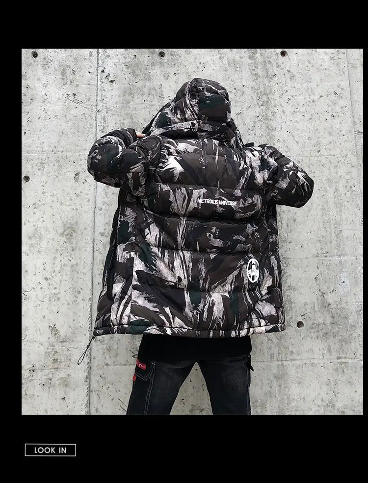 Lovemi - Camouflage cotton jacket