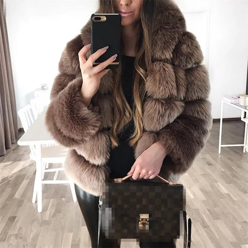 Lovemi - Faux fur jacket