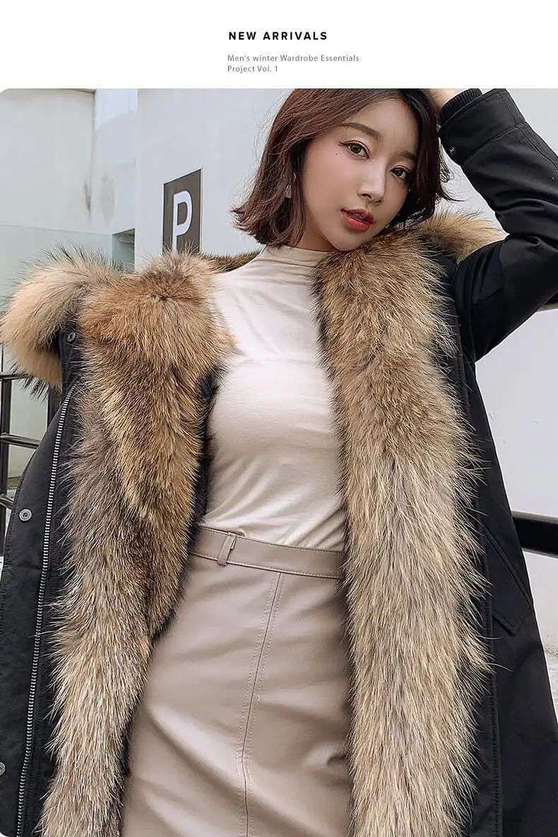 Lovemi - New Cashmere Coat Women’s Detachable Liner