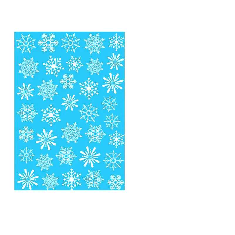 Lovemi - Autocollants de Noël Stickers Muraux Fenêtre Statique