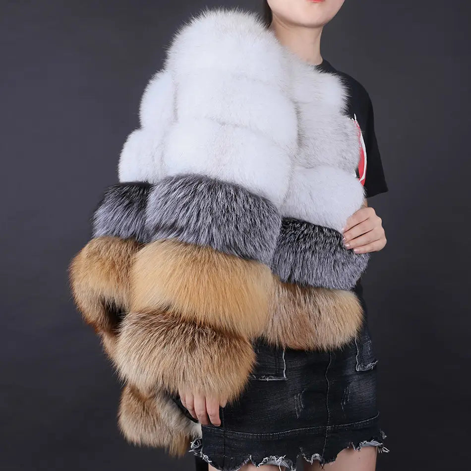 Lovemi - Women’s Fashionable New Fur Warm Coat