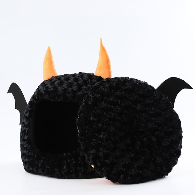 Lovemi - Halloween Little Devil Pet Nest Short Plush Fully