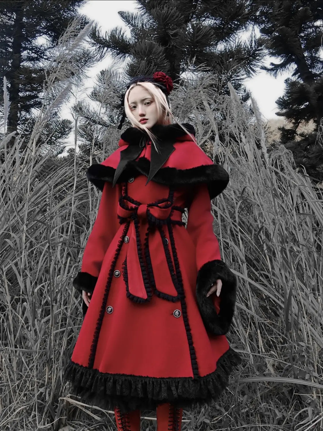 Lovemi - Christmas Sacrificial Gothic Style Dark Women’s