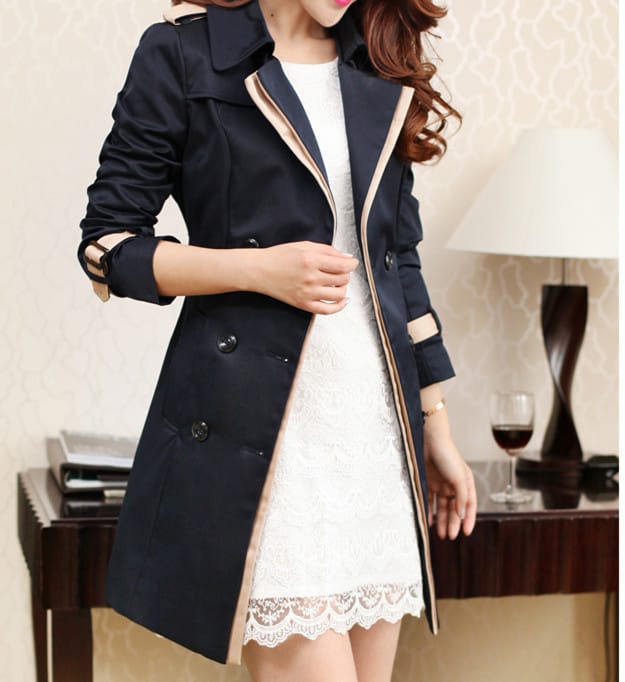 Lovemi - Ladies Autumn Trench Coat For Women Winter Long