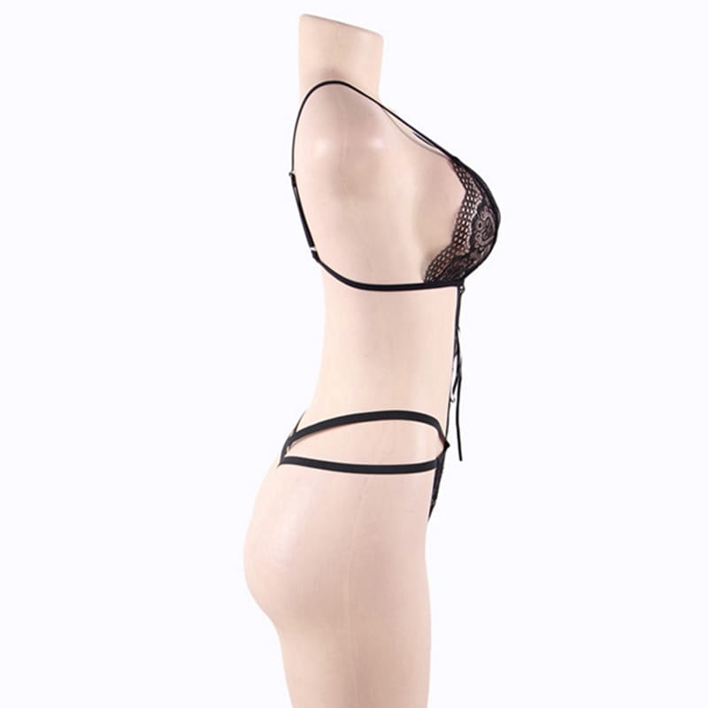 Lovemi - Large Size Erotic Lingerie Sexy One-piece Erotic