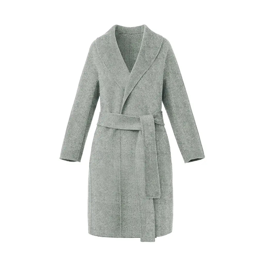 Lovemi - Long woolen coat