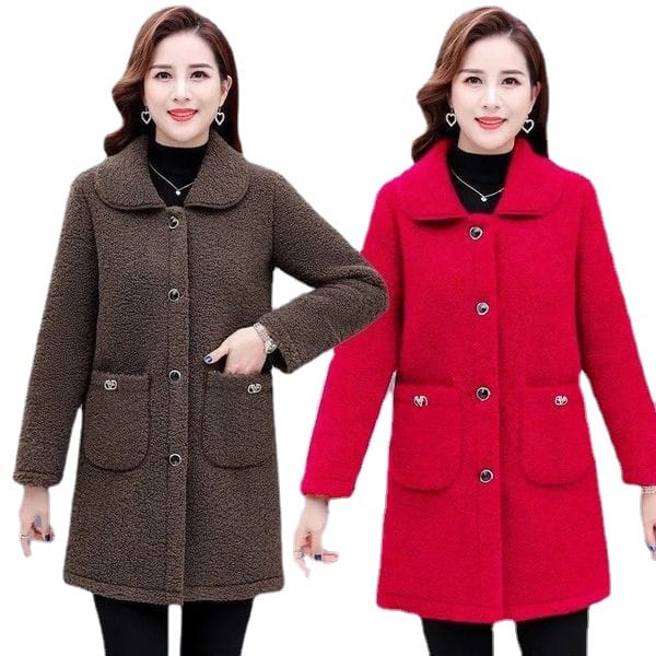 Lovemi - Middle-aged And Elderly Mothers Winter Clothes Keep